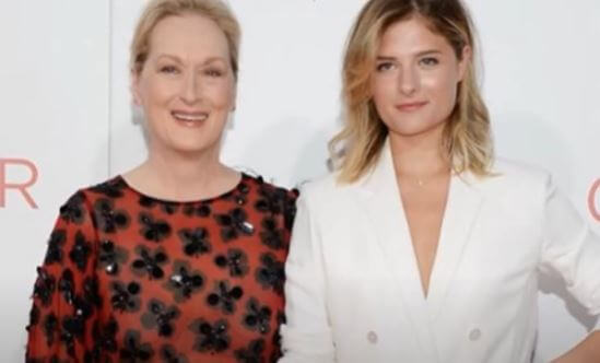 Don Gummer wife Meryl Streep and youngest daughter Louisa.
